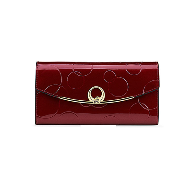 牛革レディース長財布