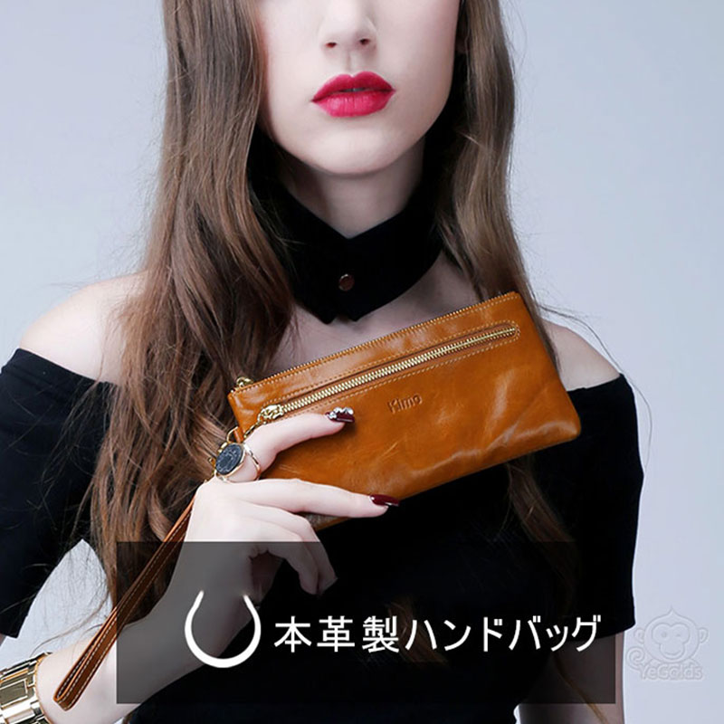 本革製ハンドバッグ