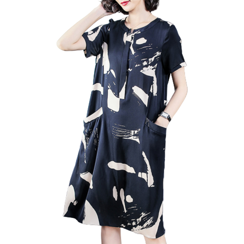 シルクワンピース