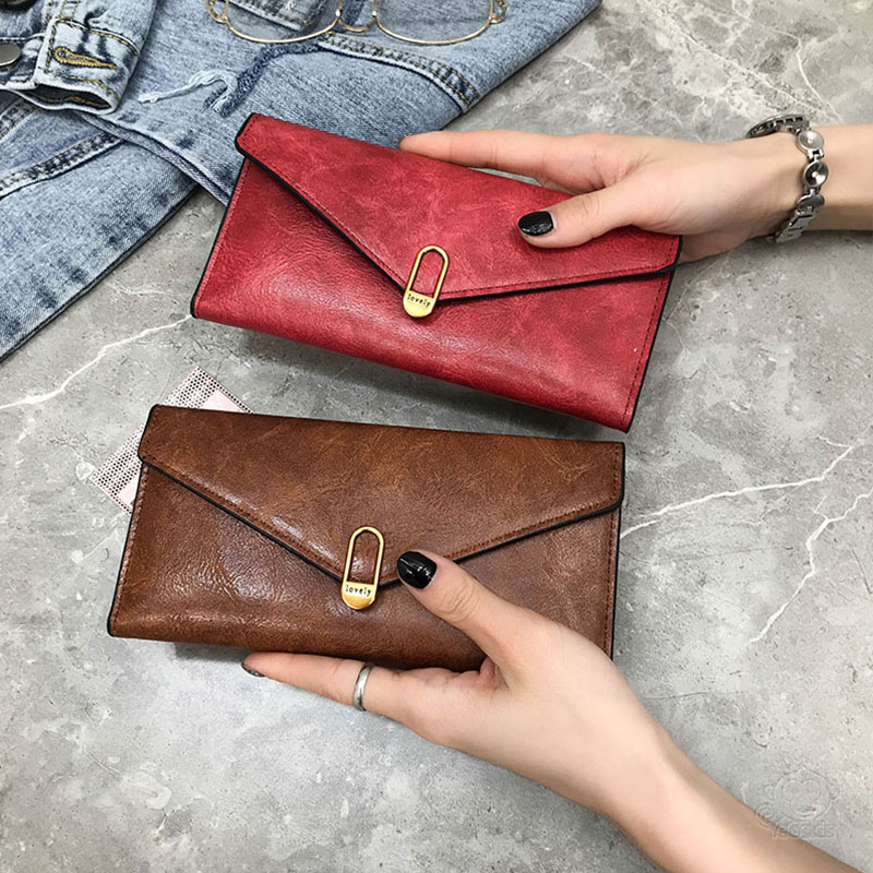 ビンテージ風レディース財布