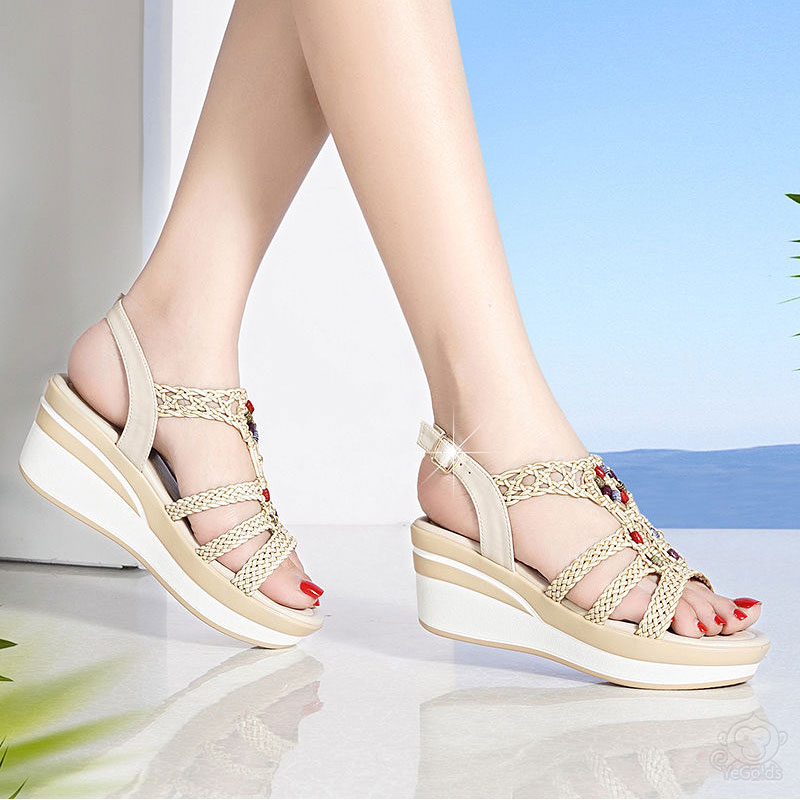 ボヘミア風サンダル