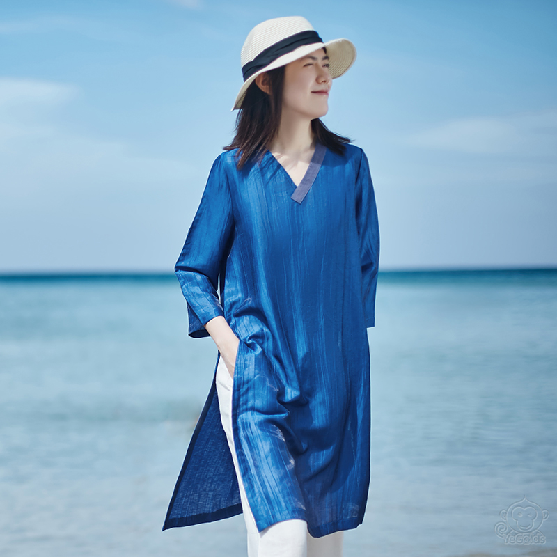 ｖネックリネンセット