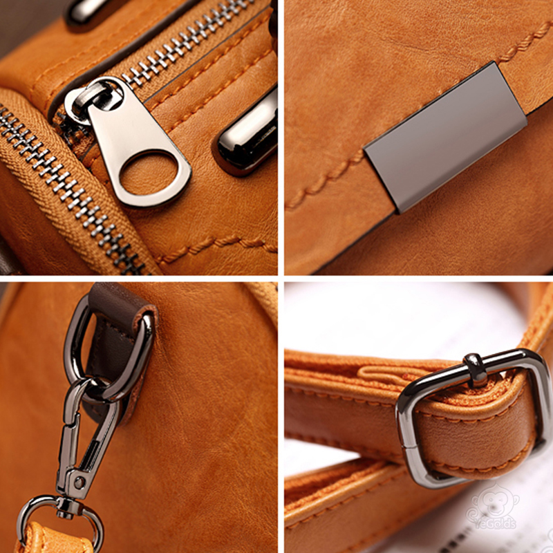 ヴィンテージ牛革ボストンバッグ