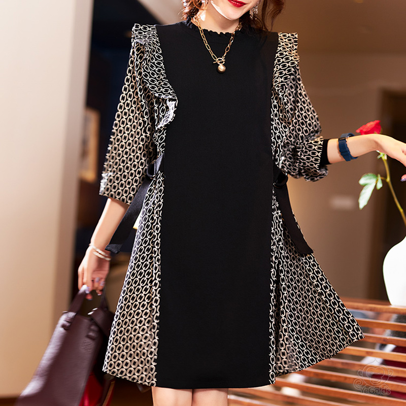 ニットワンピース