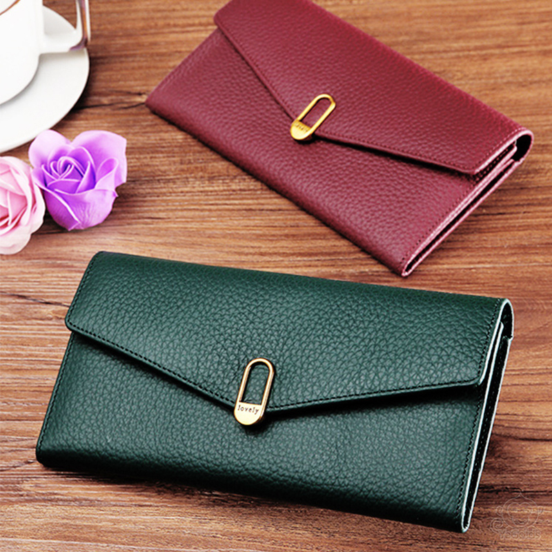 レトロな長財布