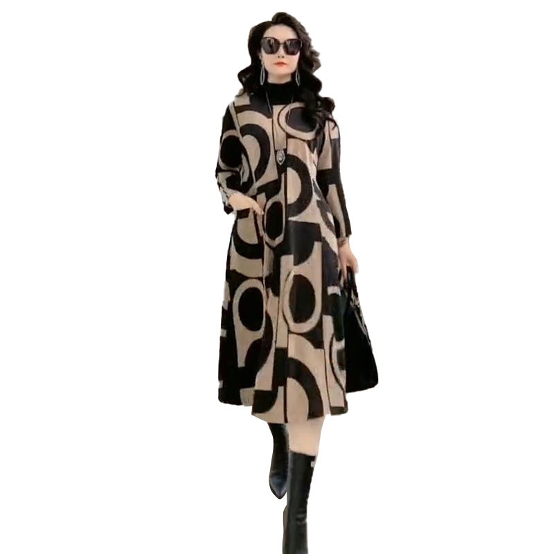 ハイネックワンピース