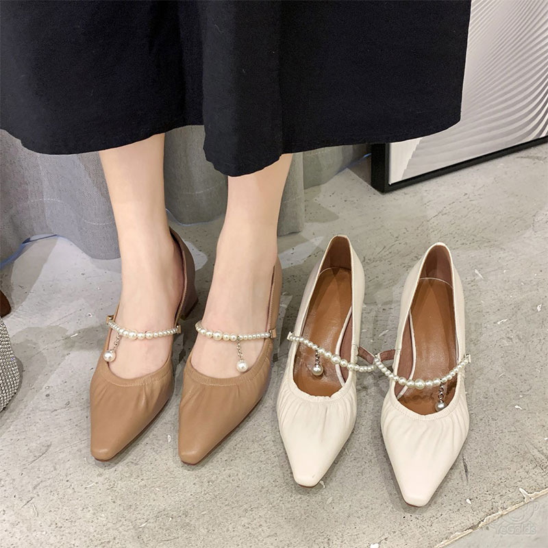 バックルハイヒール