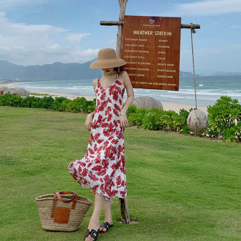 スリムストラップドレス